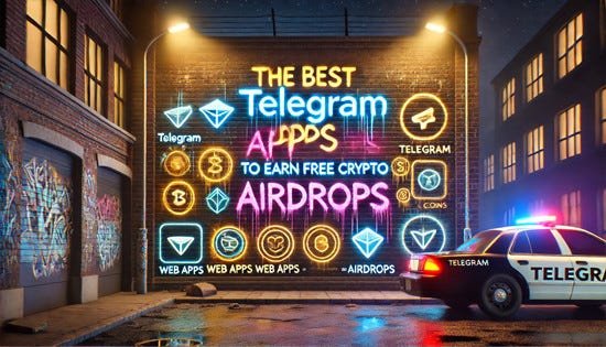 Earn Free Crypto Airdrops With Telegram Web Mini Apps