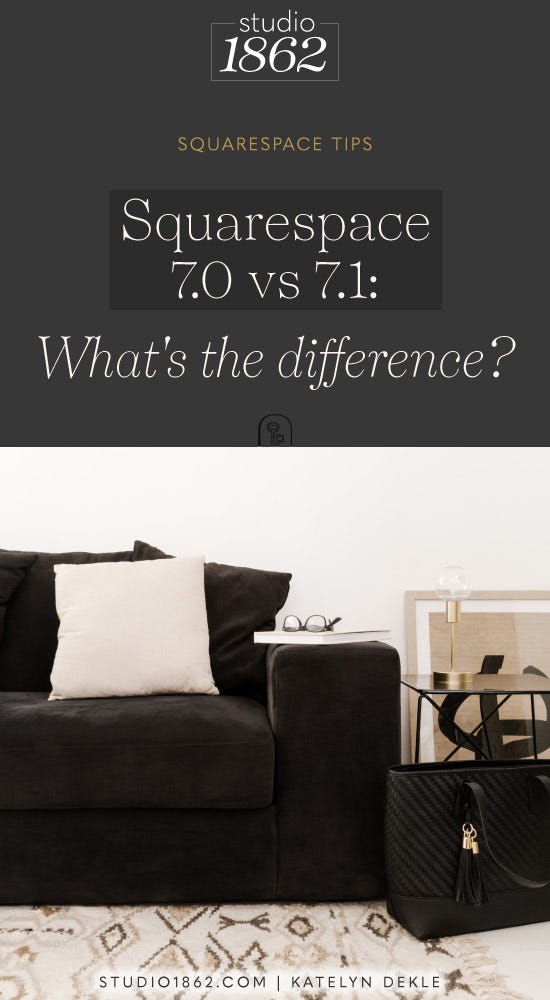 Squarespace v7.0 vs v7.1: What’s the difference?