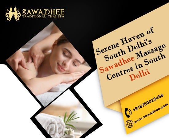 Massage Centre in South Delhi