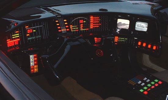 Knight Rider cockpit