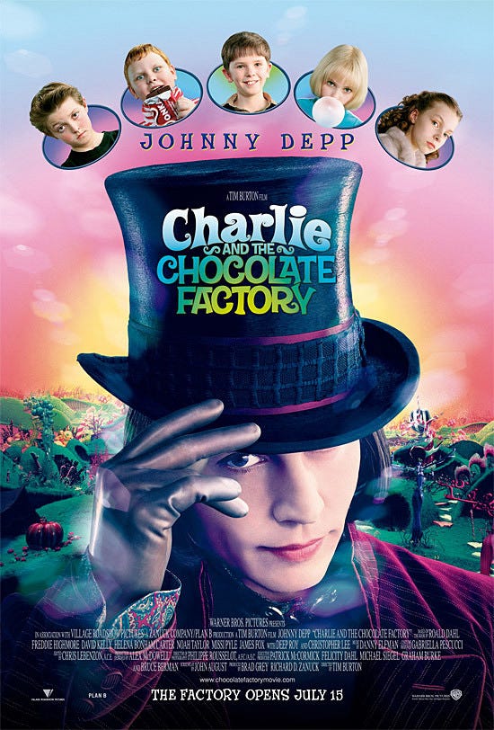 Charlie and the Chocolate Factory ªFull-M O V I E S (2005) ⪩ Full English movie Download