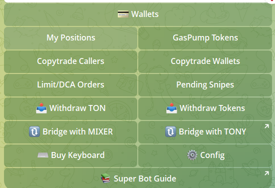crypton trading bot TON