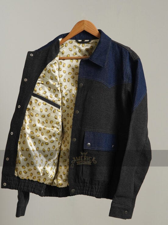 Back To The Future Marty Mcfly Denim Jacket