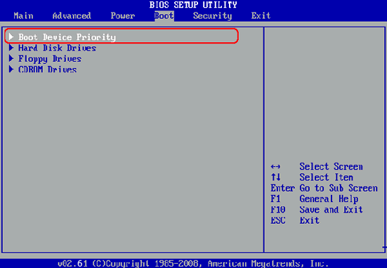 boot PC from USB