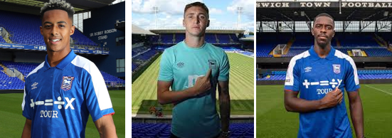 Hutchinson, Taylor, and Tuanzebe join Ipswich Town in the build-up to the Championship