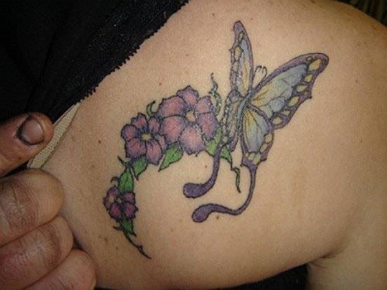 1047 butterfly tattoo