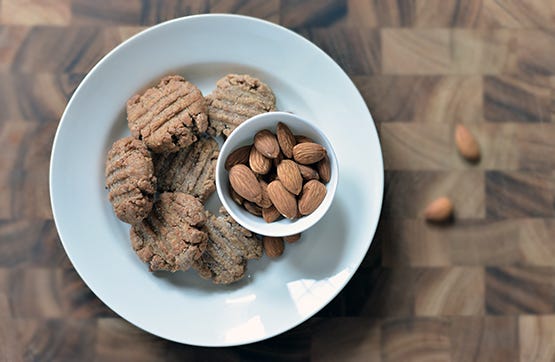 Almond Butter Cookies - by Global Dish