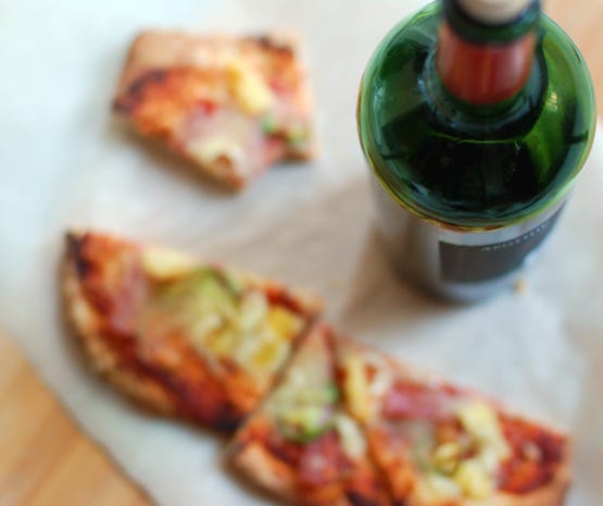 Wine and Pizza