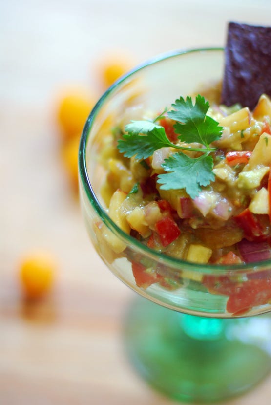 Peach & Avocado Salsa