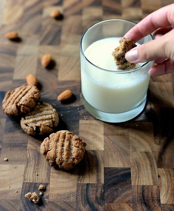 Almond Butter Cookies - by Global Dish