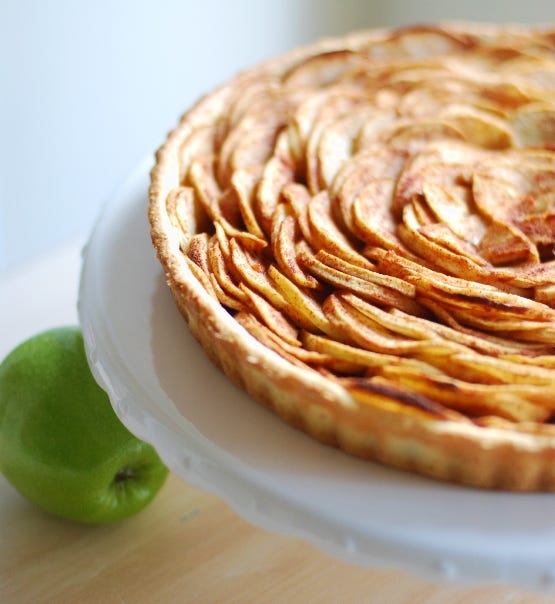 Maple Apple Tart 