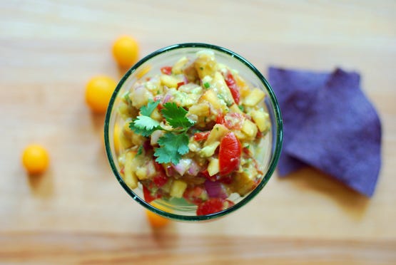 Peach & Avocado Salsa