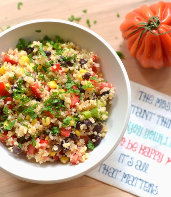 Black Bean Salsa Salad Recipe from Global Dish