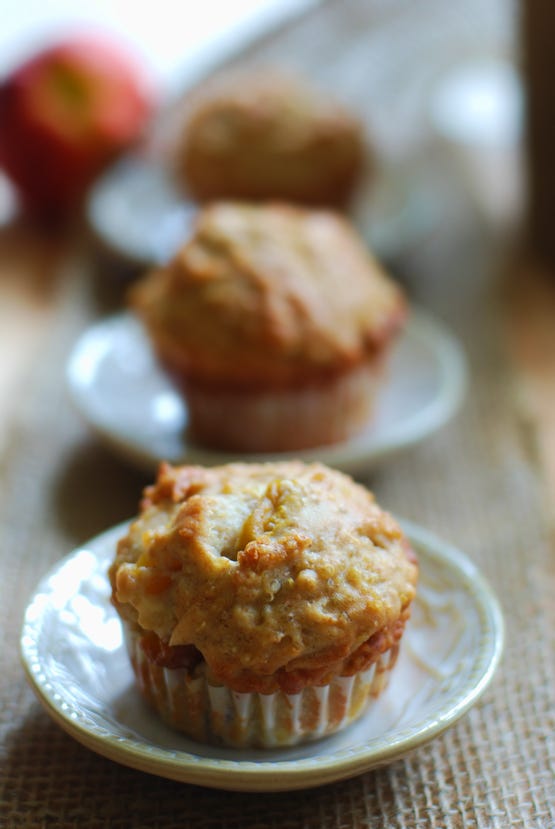 Quinoa Nectarine Muffins