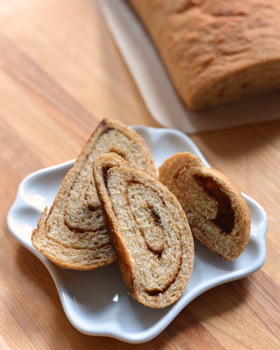 Sticky Cinnamon Swirl Bread