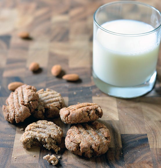 Almond Butter Cookies - by Global Dish