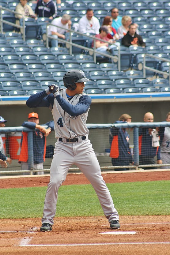 George Springer leads the Texas League with six homers. (Walter Barnard)