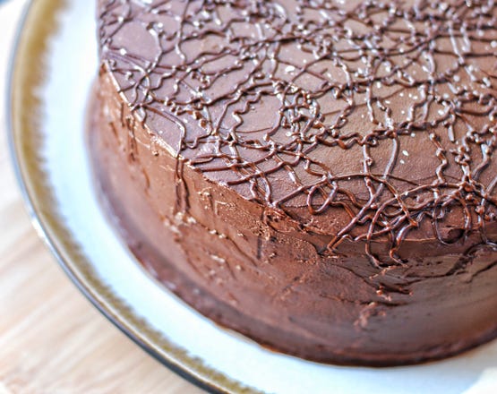 Salted Chocolate Caramel Cake