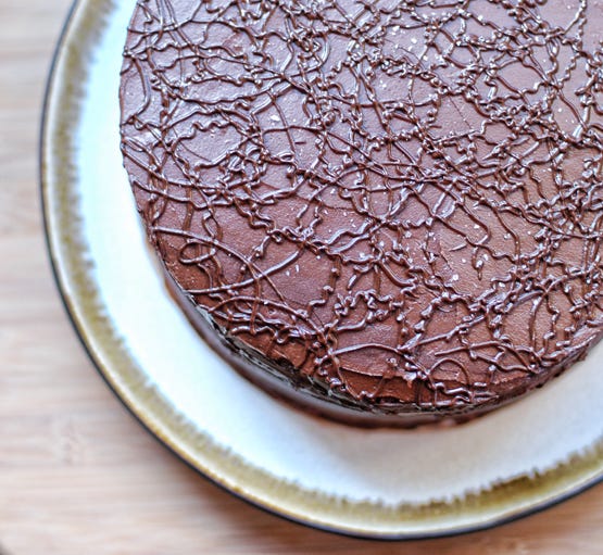 Salted Chocolate Caramel Cake