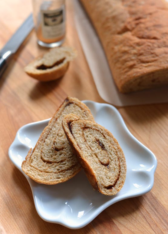 Sticky Cinnamon Swirl Bread