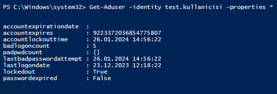 PowerShell, password, reset, active directory, unlock