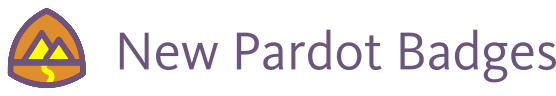 Salesforce trailhead badges release Pardot