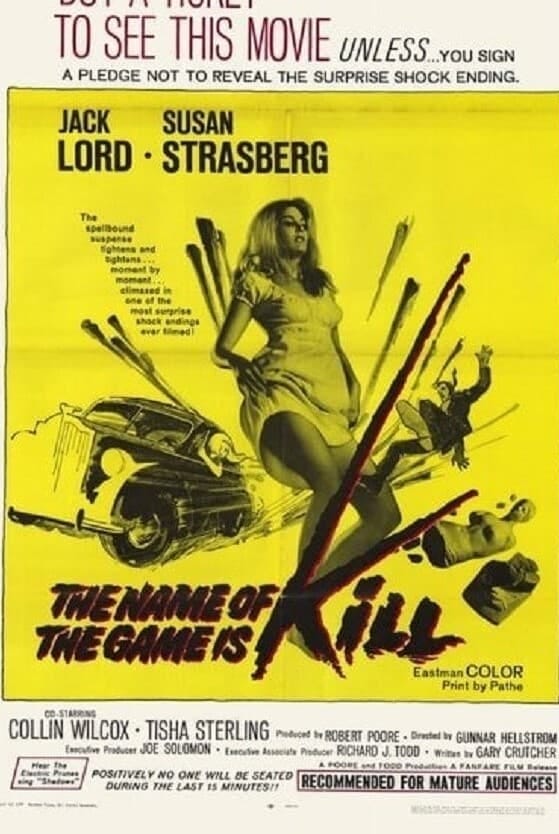 The Name of the Game Is Kill! (1968) | Poster