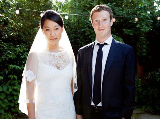 mark zuckerberg and priscilla chan wedding