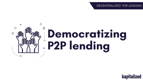 Blockchain-based P2P lending