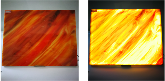 LED Sheet Backlit Marble