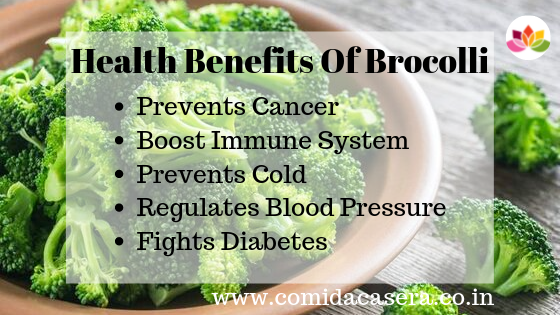 Health Benfits Of Brocolli