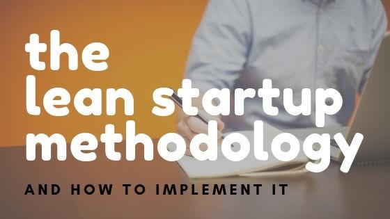the lean startup methodology