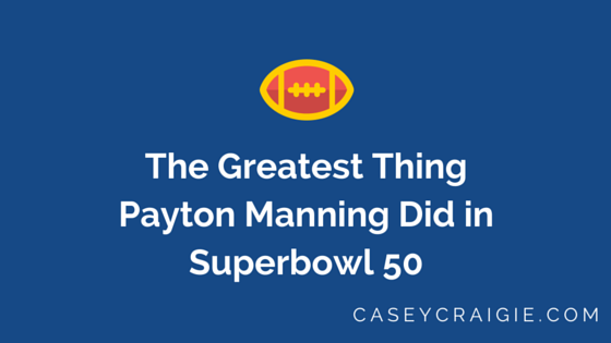Payton Manning Superbowl 50