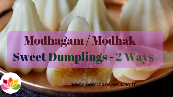 Modhagam _ Modhak – Sweet Dumplings