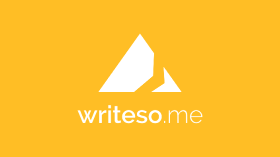 WriteSome App logo. We are introducing awards for writers.