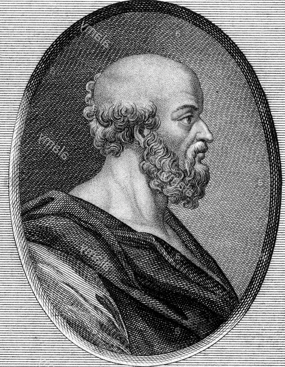bust portrait of Eratosthenes