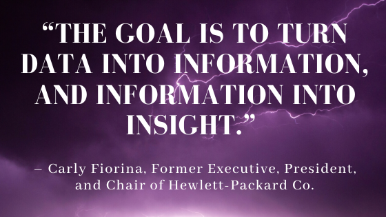 Quote: Carly Florina- Former Executive, President, Chair of HP