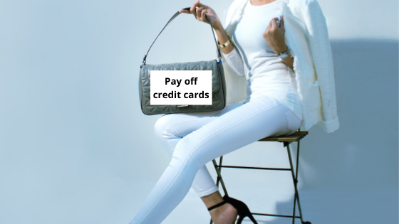 Tax Refund Look 1: Pay off credit cards