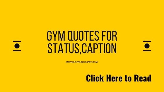 gym quotes for status,caption.