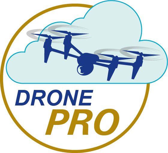DronePro logo.