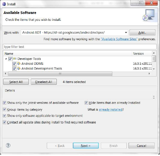 Complete Tutorial on Installing Eclipse For Android