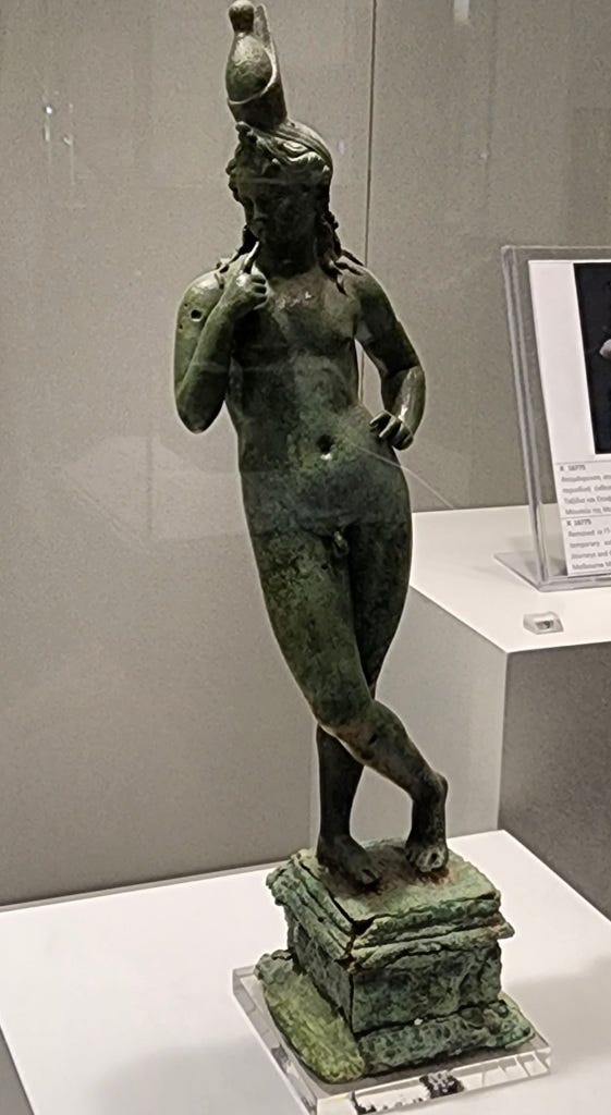 Hellenized Harpocrates statuette