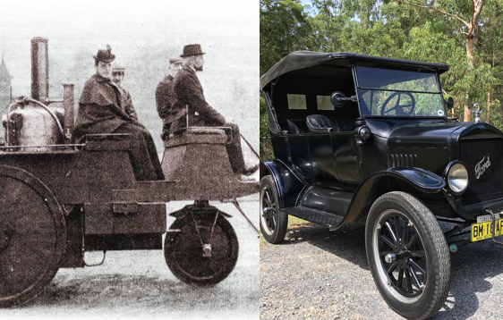 Evolution of cars