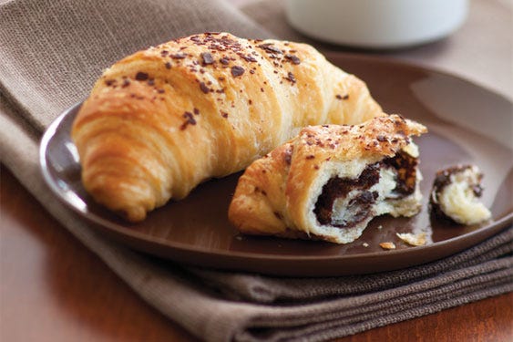 Dormans Chocolate croissants