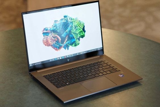 “HP ZBook Studio G8: Sleek and powerful laptop for professional users”