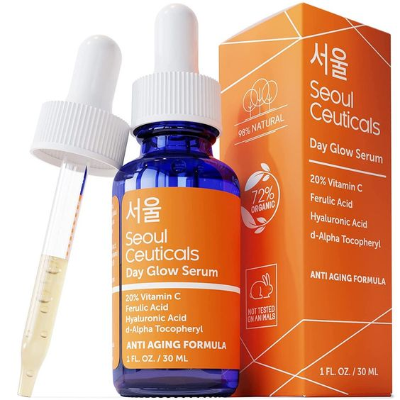 Seoul Ceuticals’ Day Glow Serum | Skin recovery, Radiant Glow, Anti-Aging