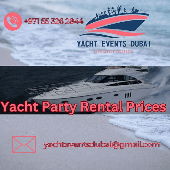 Yacht Party Rental Prices