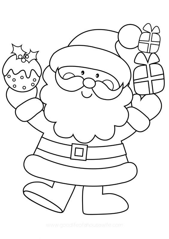 Christmas coloring pages