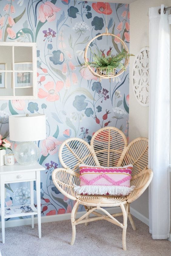 Floral wallpaper — Home Decor trending in 2020