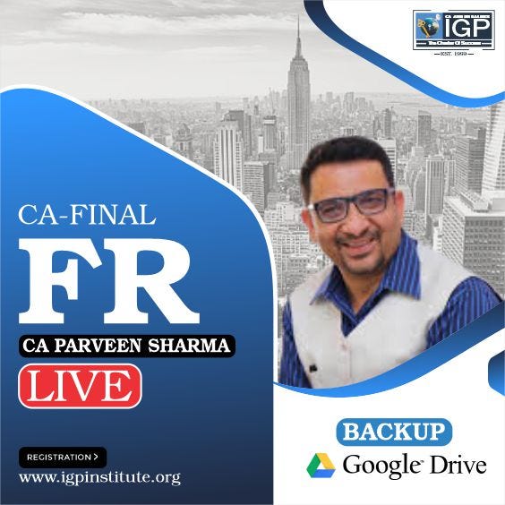 CA Parveen Sharma For Financial Reporting